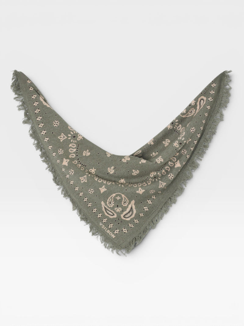 Bandana de malha pequena verde