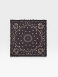 Bandana punto grande marron