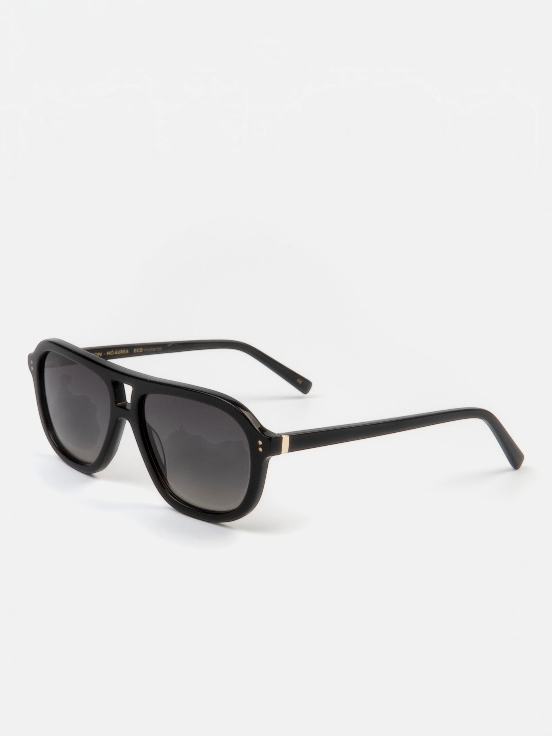 Gafa de sol MOXSILBON aurea negro