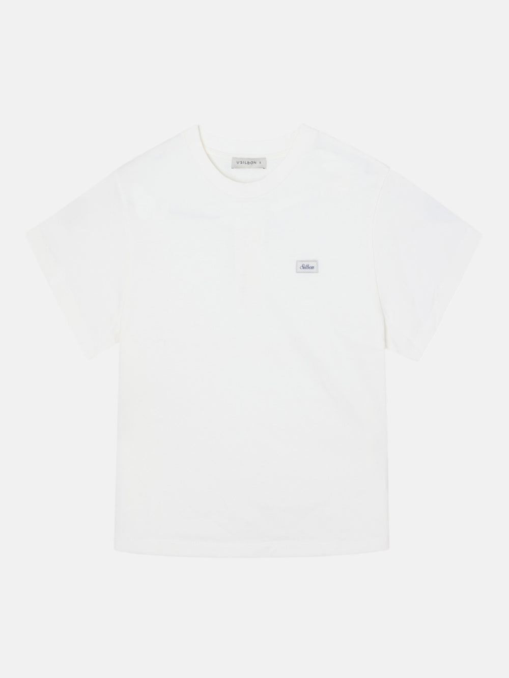 Camiseta woman parche silbon blanco