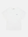 Camiseta mulher patch silbon branco