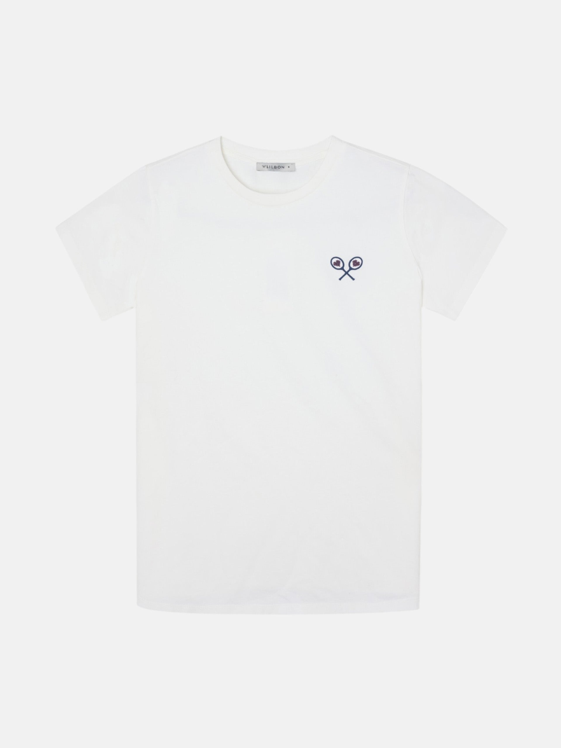Women's Lucky Love T-shirt in off-white