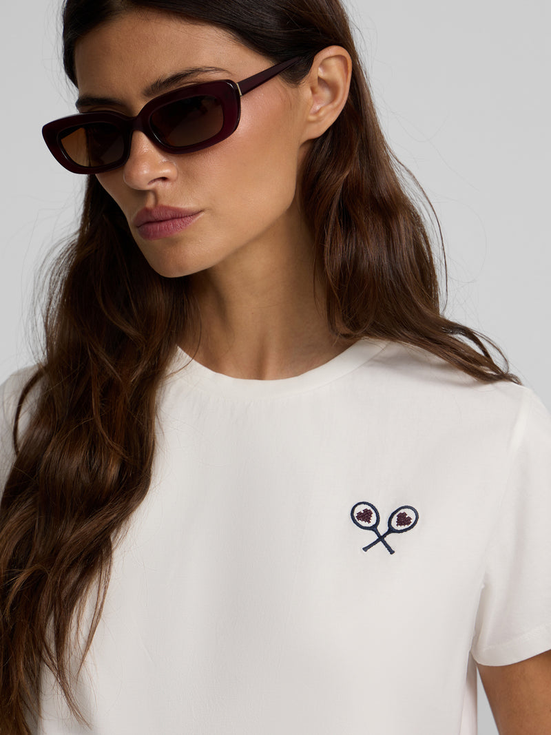 T-shirt mulher lucky love cru