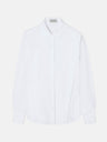Camisa estructurada espiga blanco