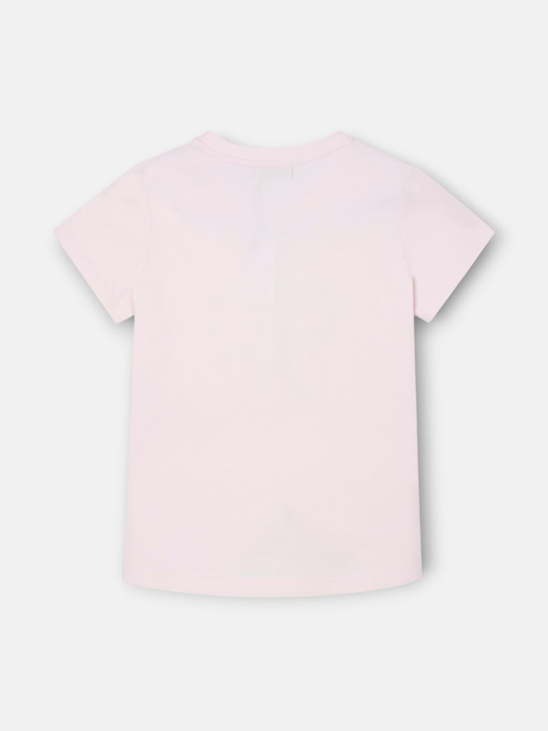 Camiseta woman raqueta silbon rosa