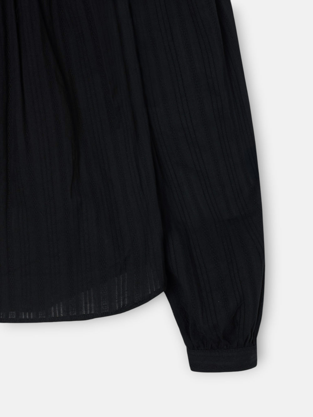Romantic black blouse