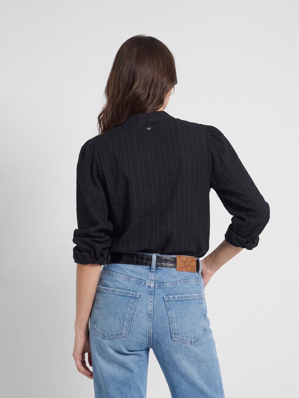 Blusa romantica negro