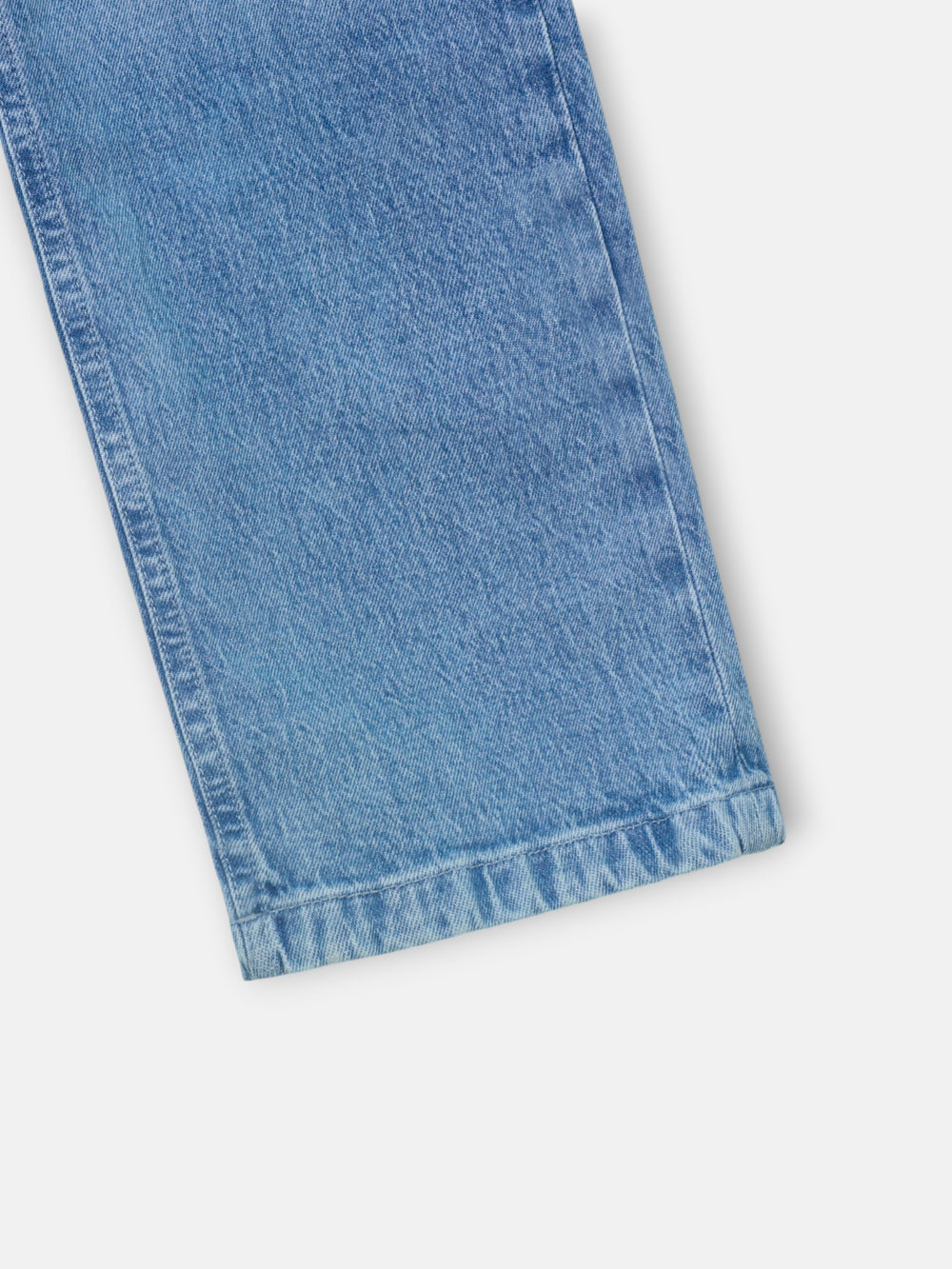 Pantalon recto denim claro