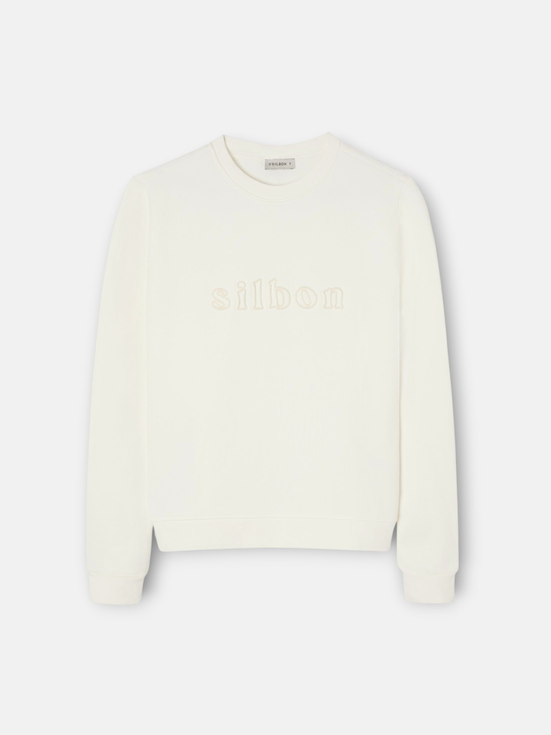 Sudadera woman silbon crudo