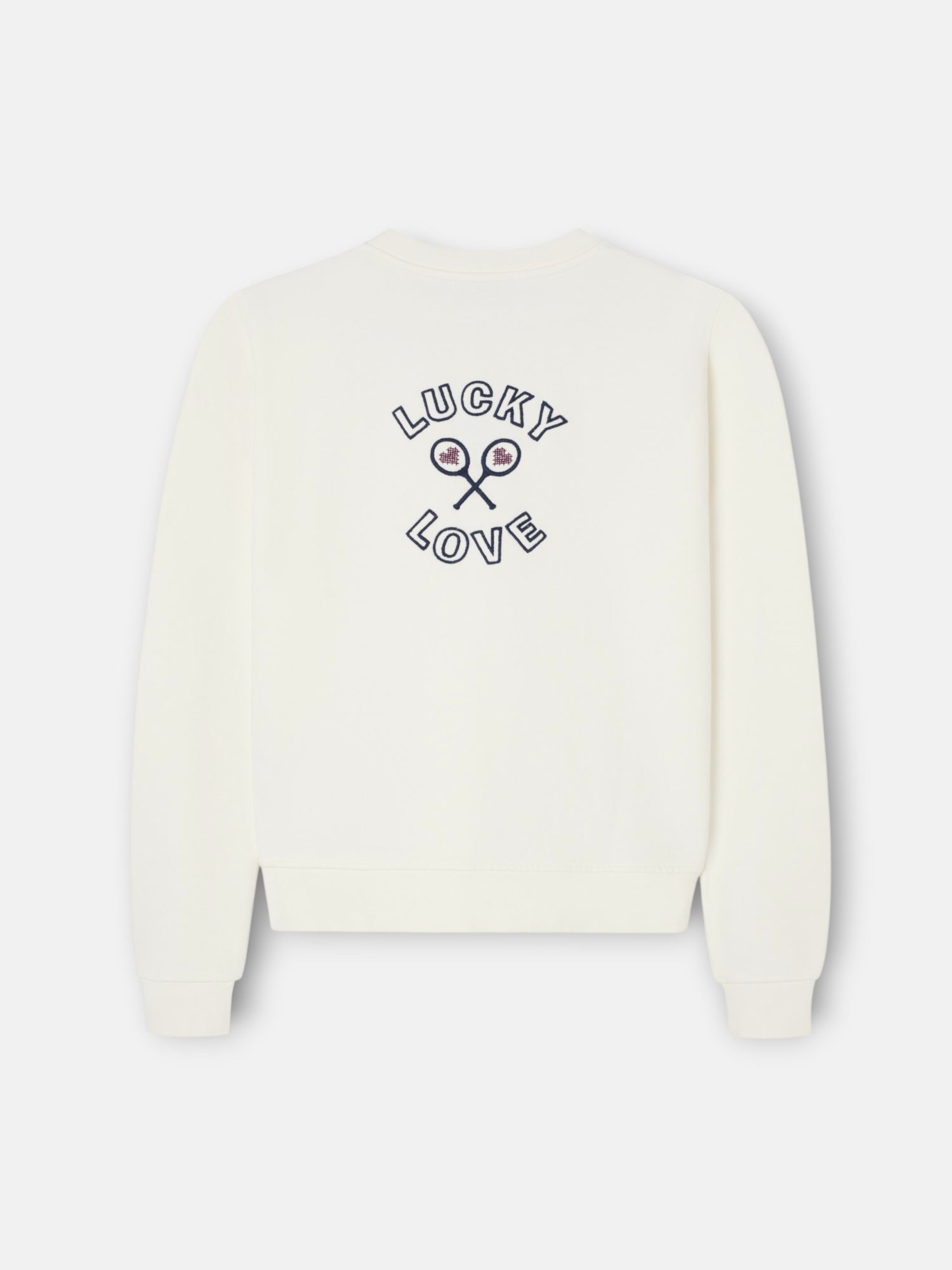 Sudadera woman lucky love crudo