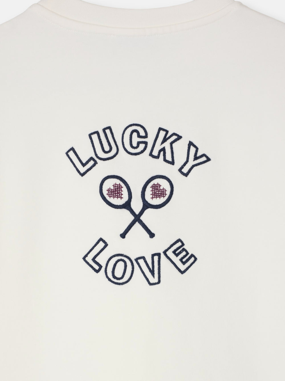 Sudadera woman lucky love crudo