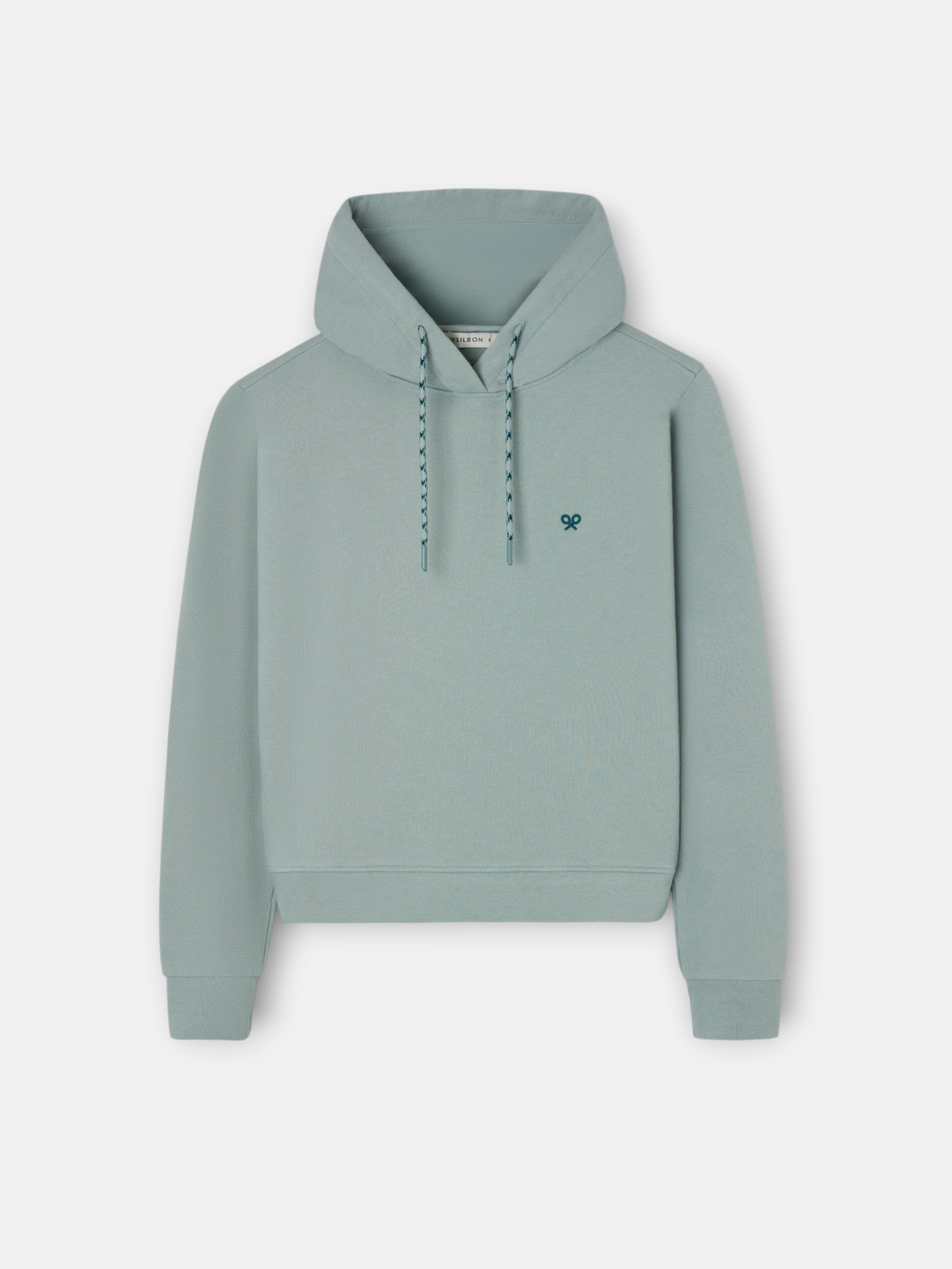 Sudadera woman capucha silbon rebel verde