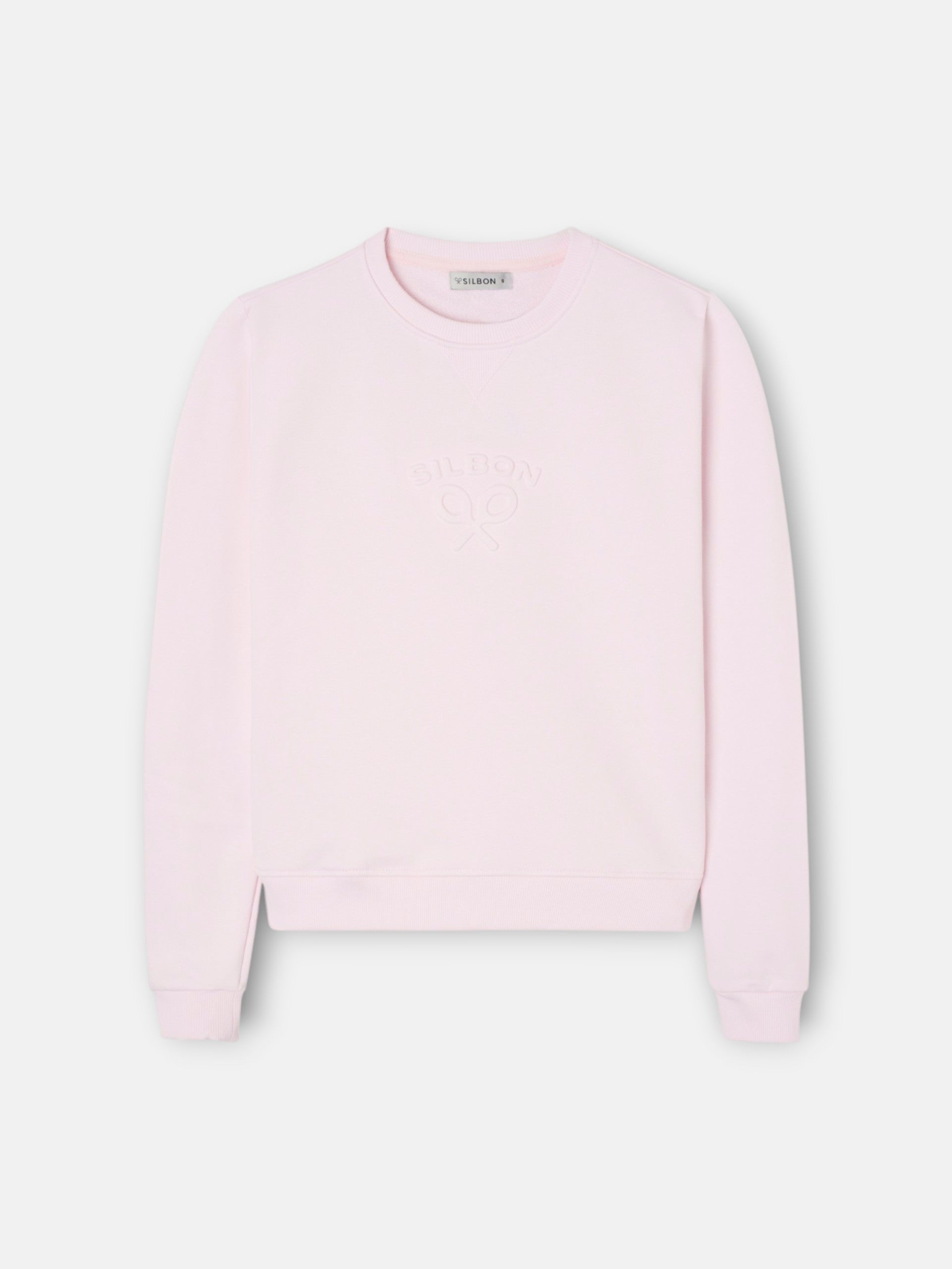 Sudadera woman silbon clasica rosa