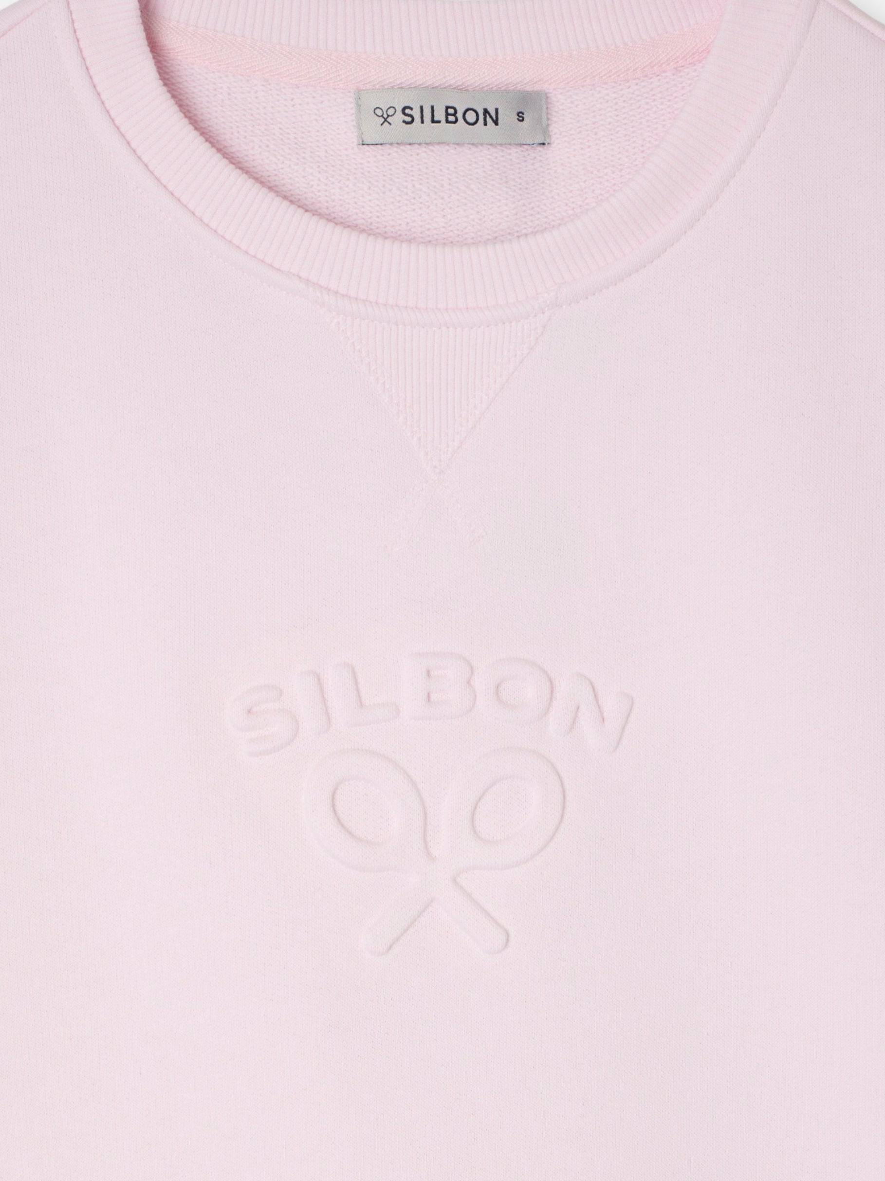 Sudadera woman silbon clasica rosa