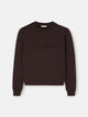 Sudadera woman silbon marron