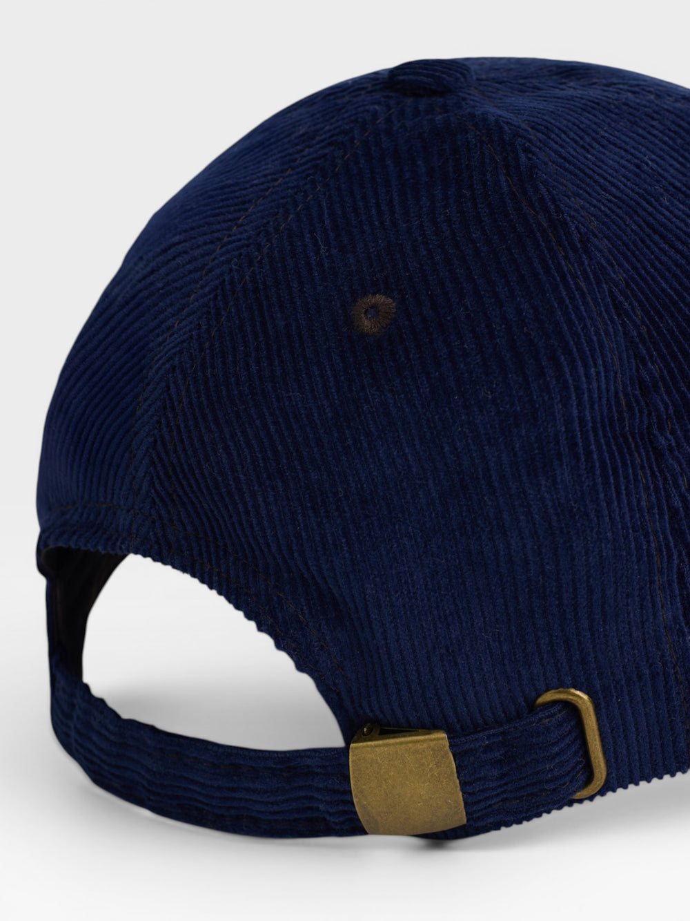 Gorra silbon combinada pana azul marino