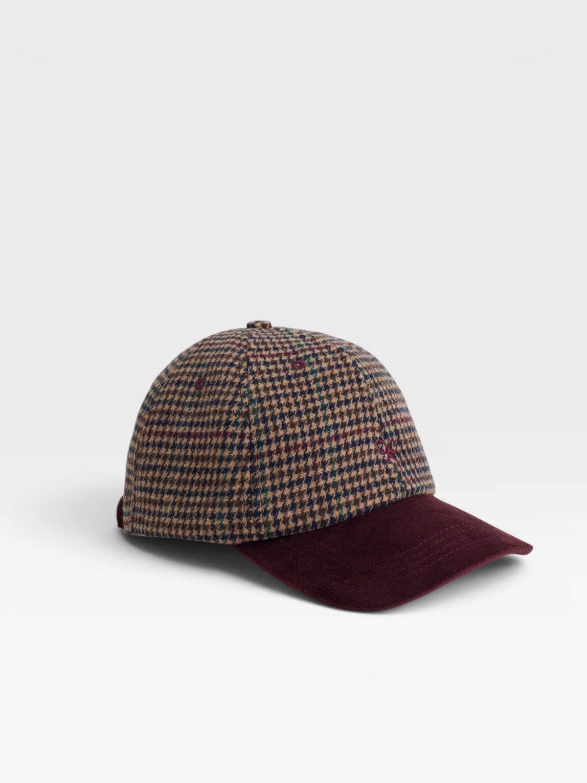 Boné Silbon xadrez multicolor