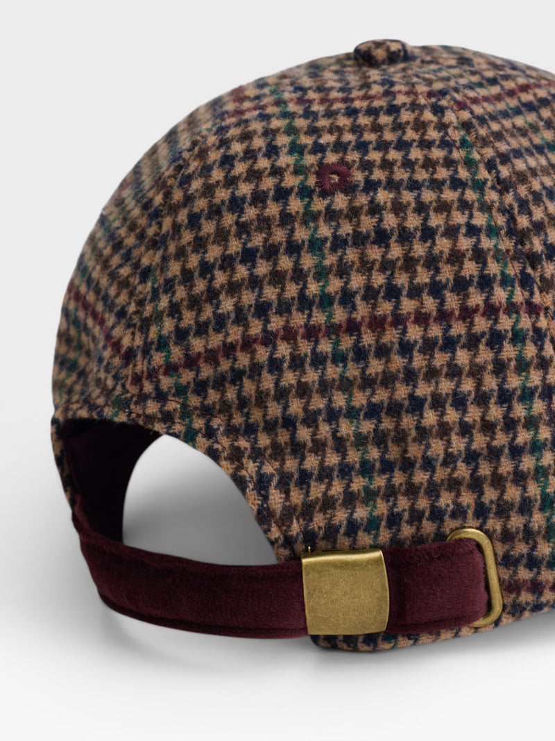 Boné Silbon xadrez multicolor