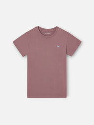 Camiseta kids minilogo burdeos