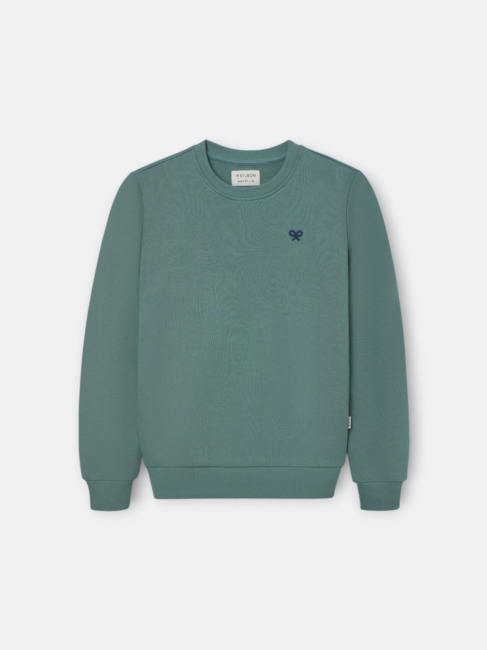 Sweat-shirt enfant minilogo vert foncé