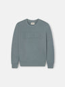 Sudadera kids silbon patch verde oscuro