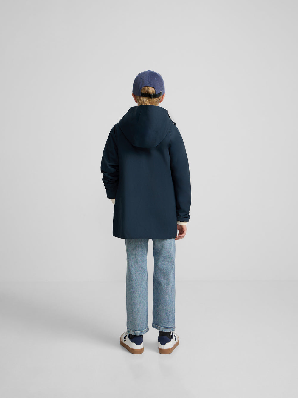Coupe-vent enfant bleu marine