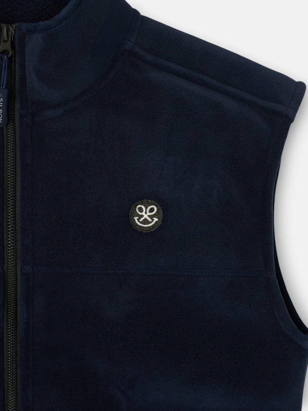 Chaleco polar kids smile azul marino