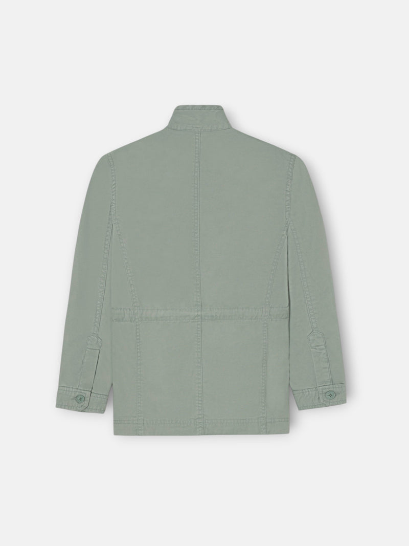 Chaqueta kids militar parches verde