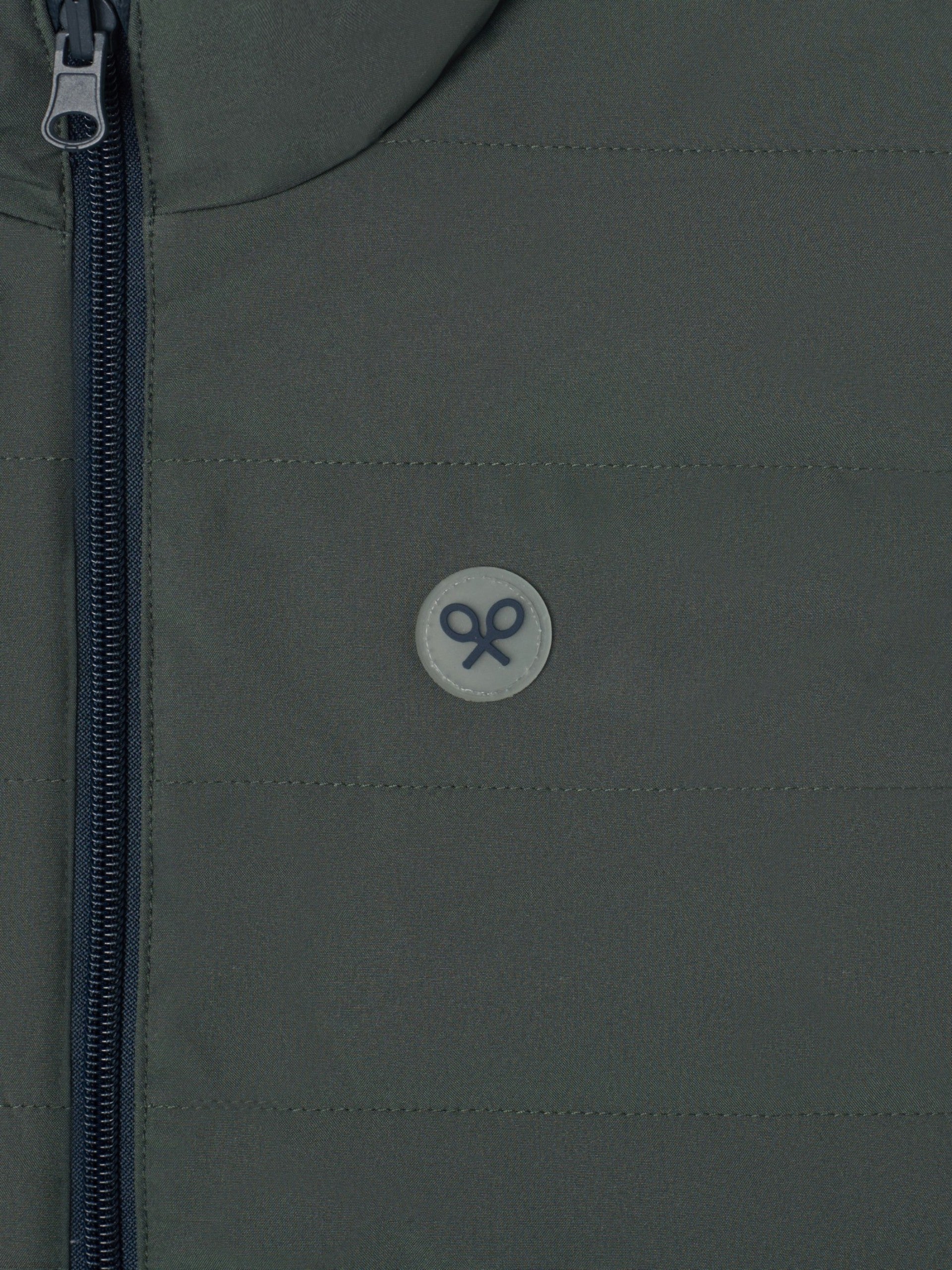 Chaleco kids reversible bolsillos verde marino