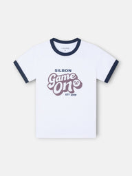 Camiseta kids game on blanca