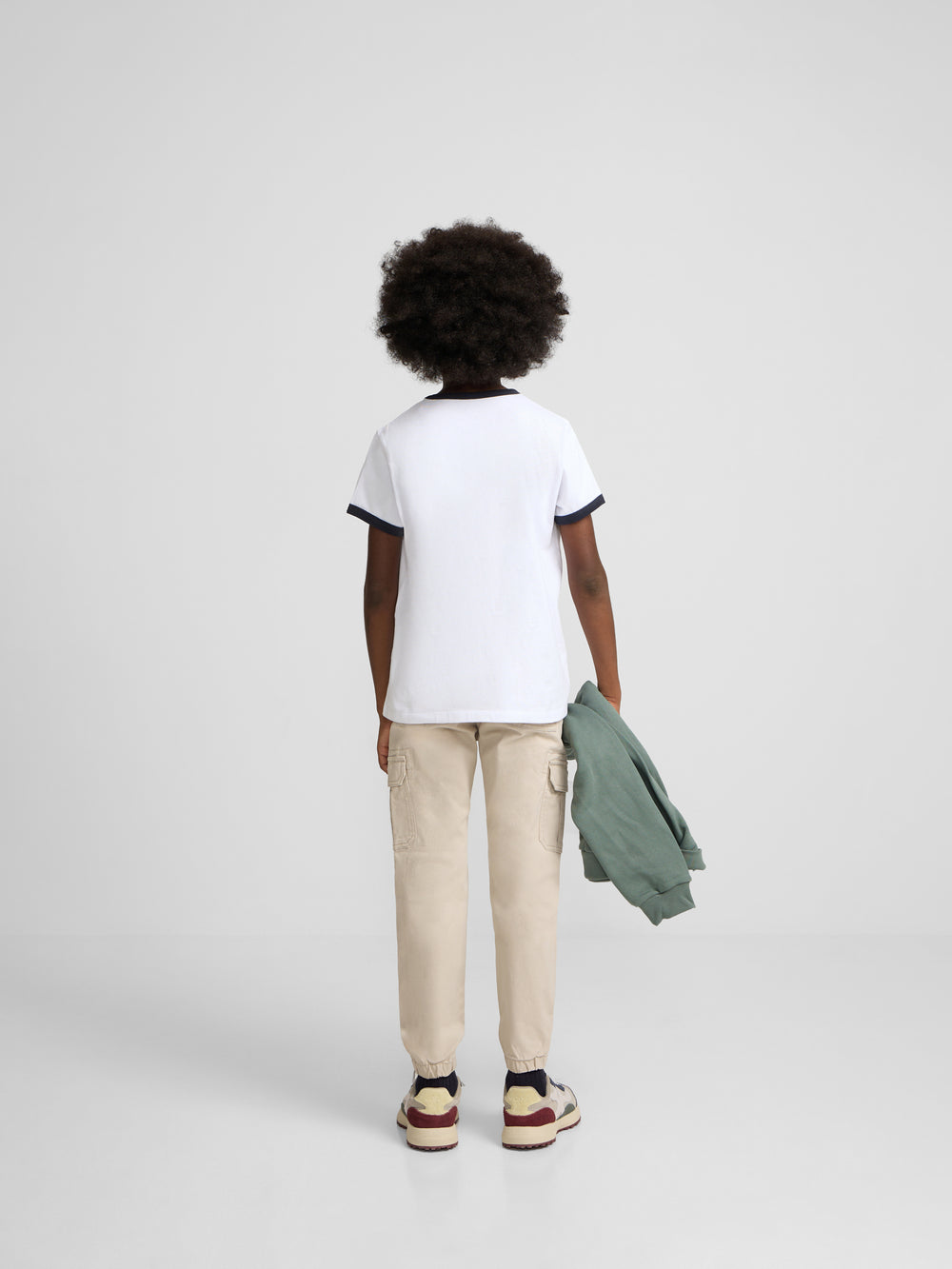 T-shirt enfant "game on" blanche
