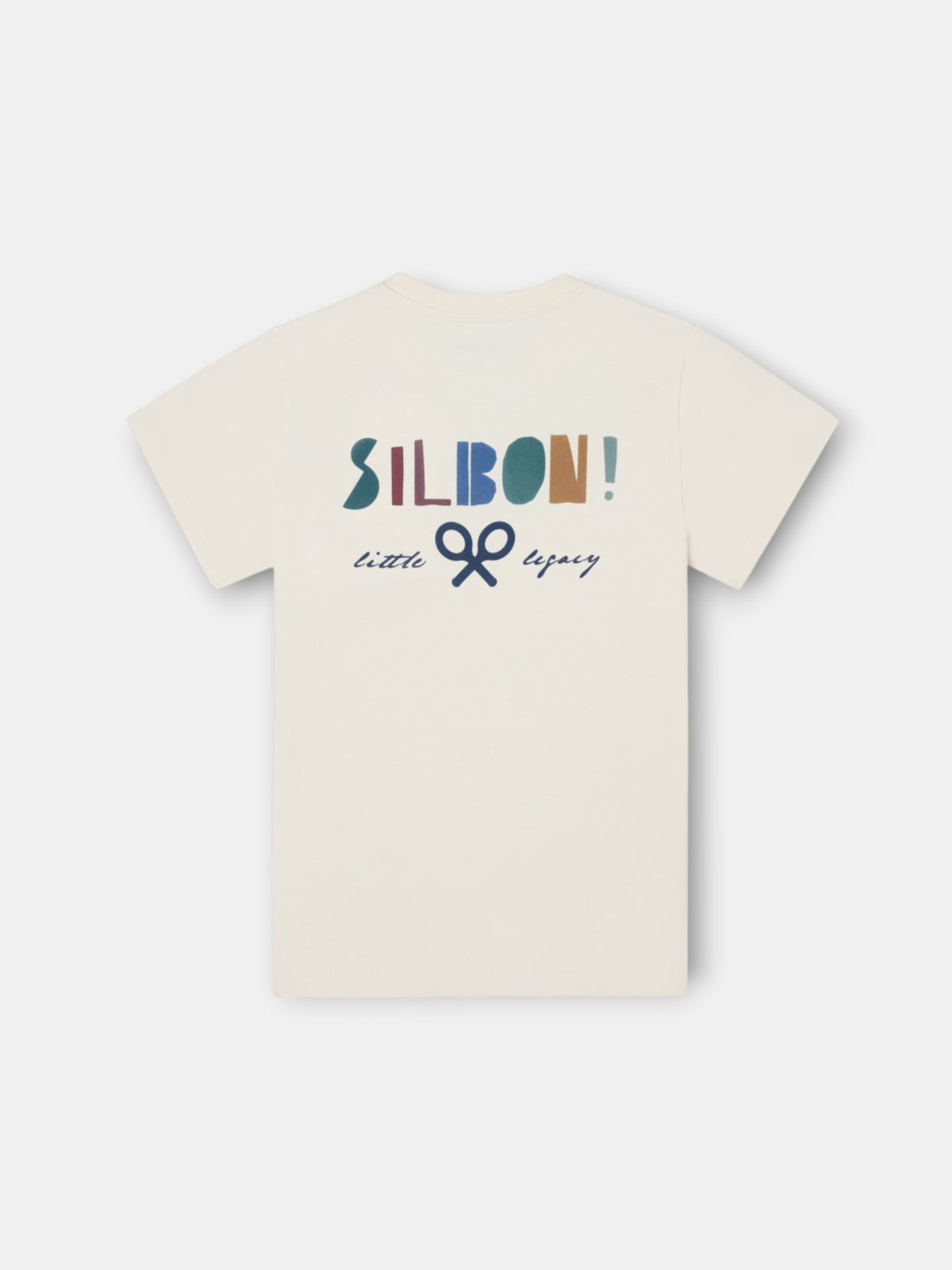 Camiseta kids silbon little legacy blanca