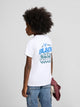 Camiseta kids play y pizza blanca