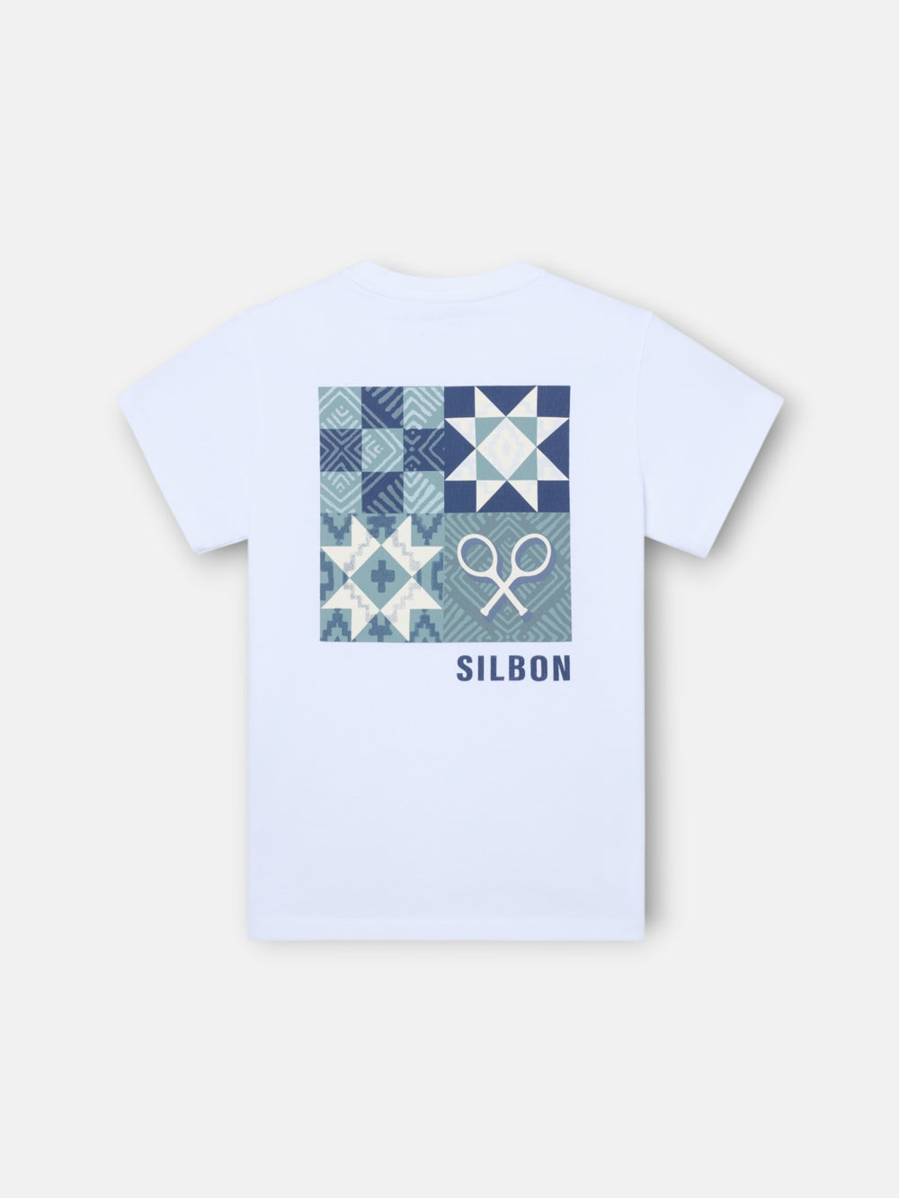 Camiseta kids etnica blanca