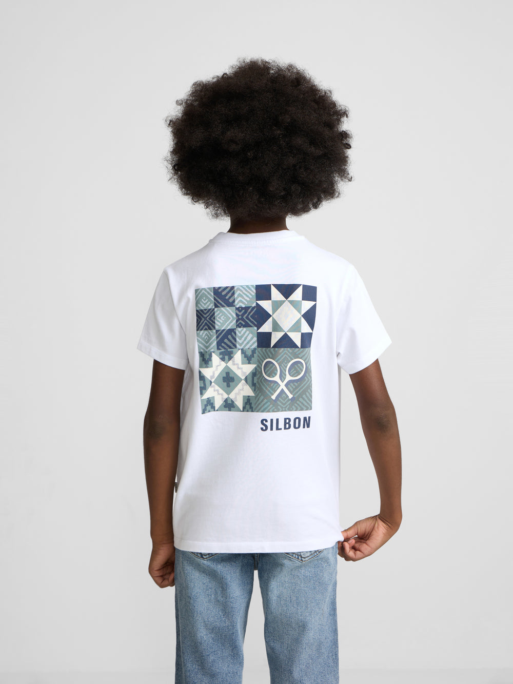 Camisola kids étnica branca
