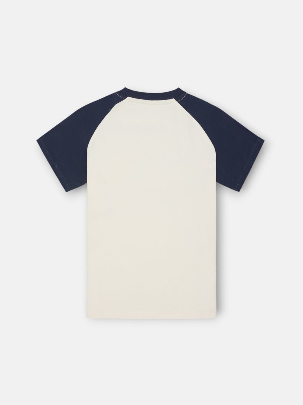 Camiseta kids ranglan varsity azul marino