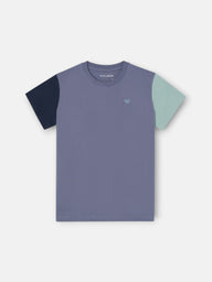 Camiseta kids multicolor rizo azul indigo