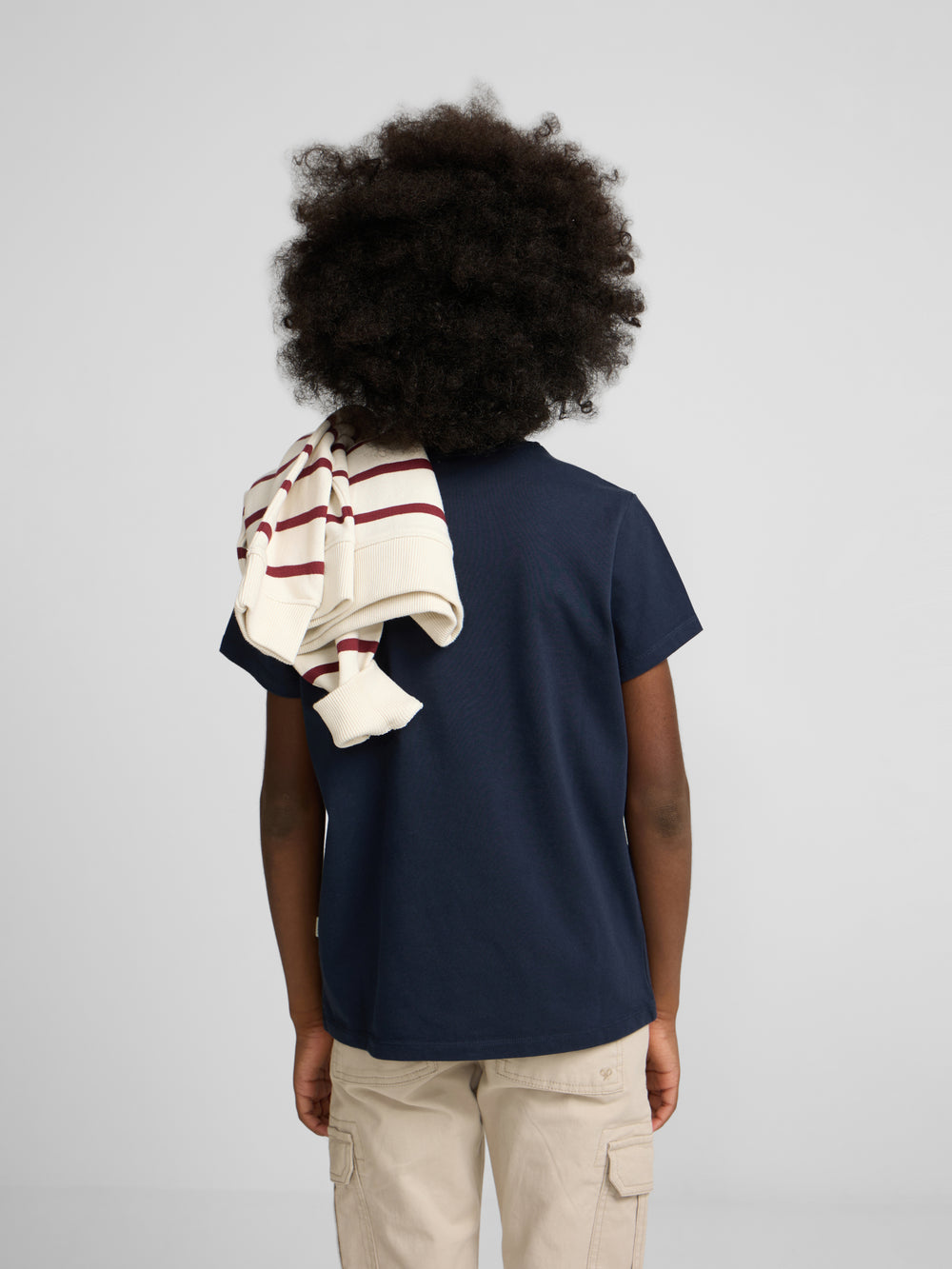Camisola kids silbon patch tom azul-marinho