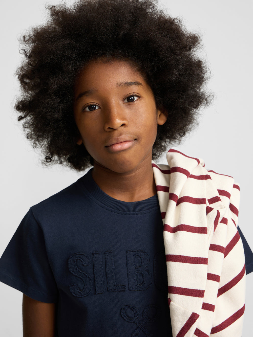 Camisola kids silbon patch tom azul-marinho
