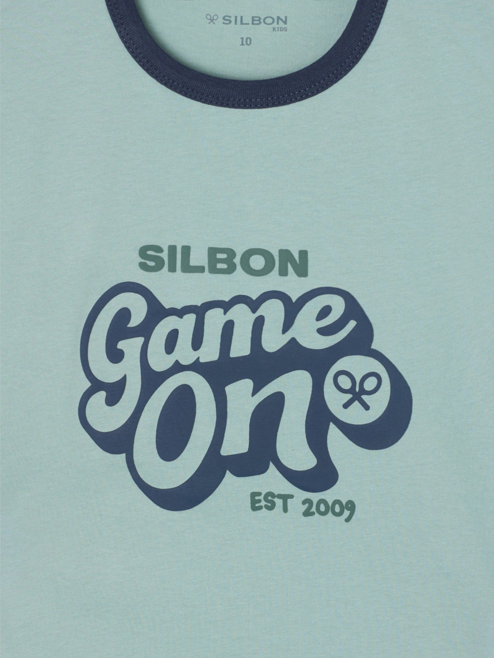 Camiseta kids game on verde