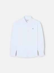 Camisa sport kids pique blanco