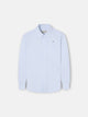 Camisa sport kids oxford mil rayas celeste