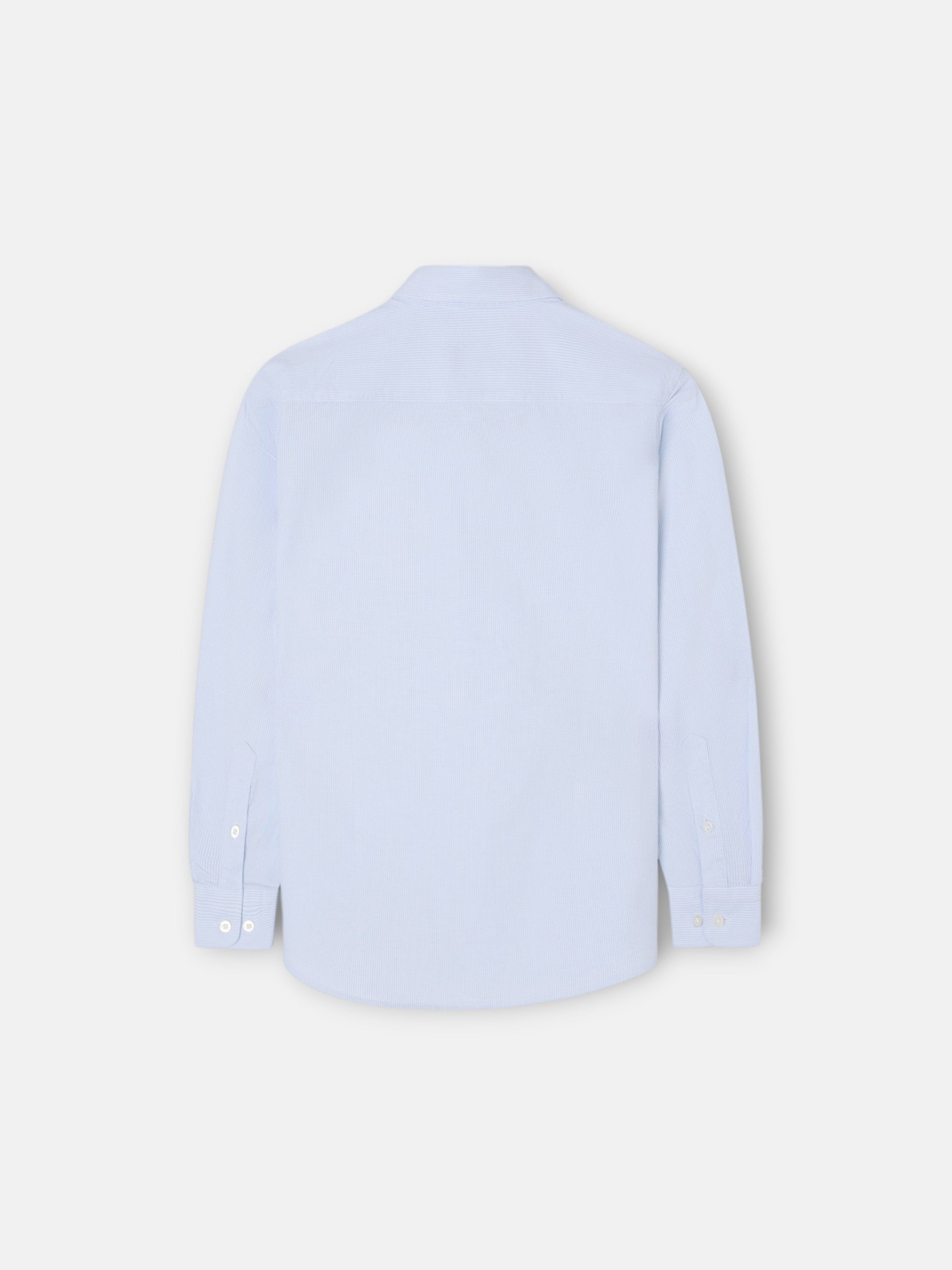 Camisa sport kids oxford mil rayas celeste