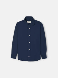Camisa sport kids espiga azul marino
