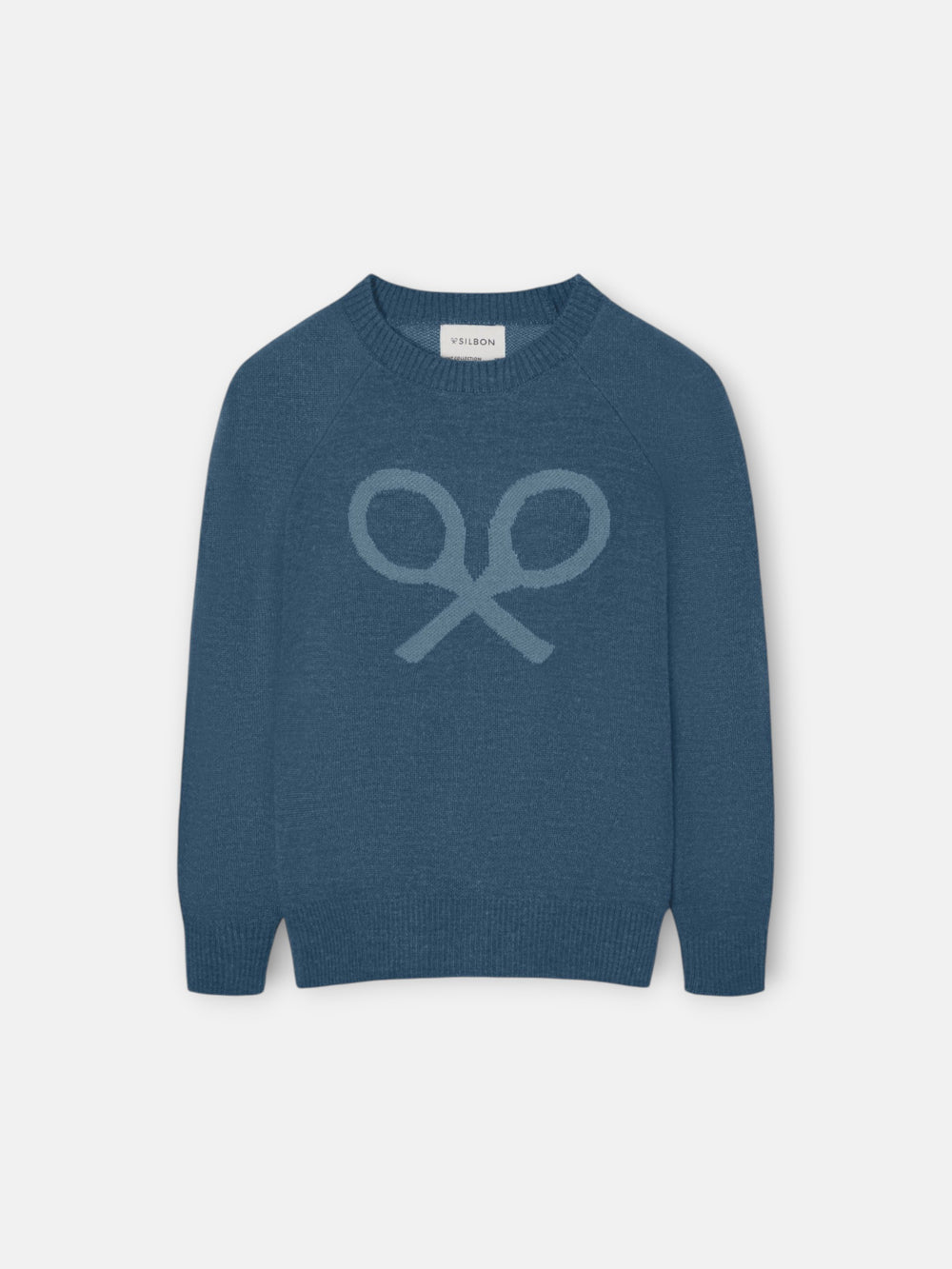 Jersey kids raqueta media azul