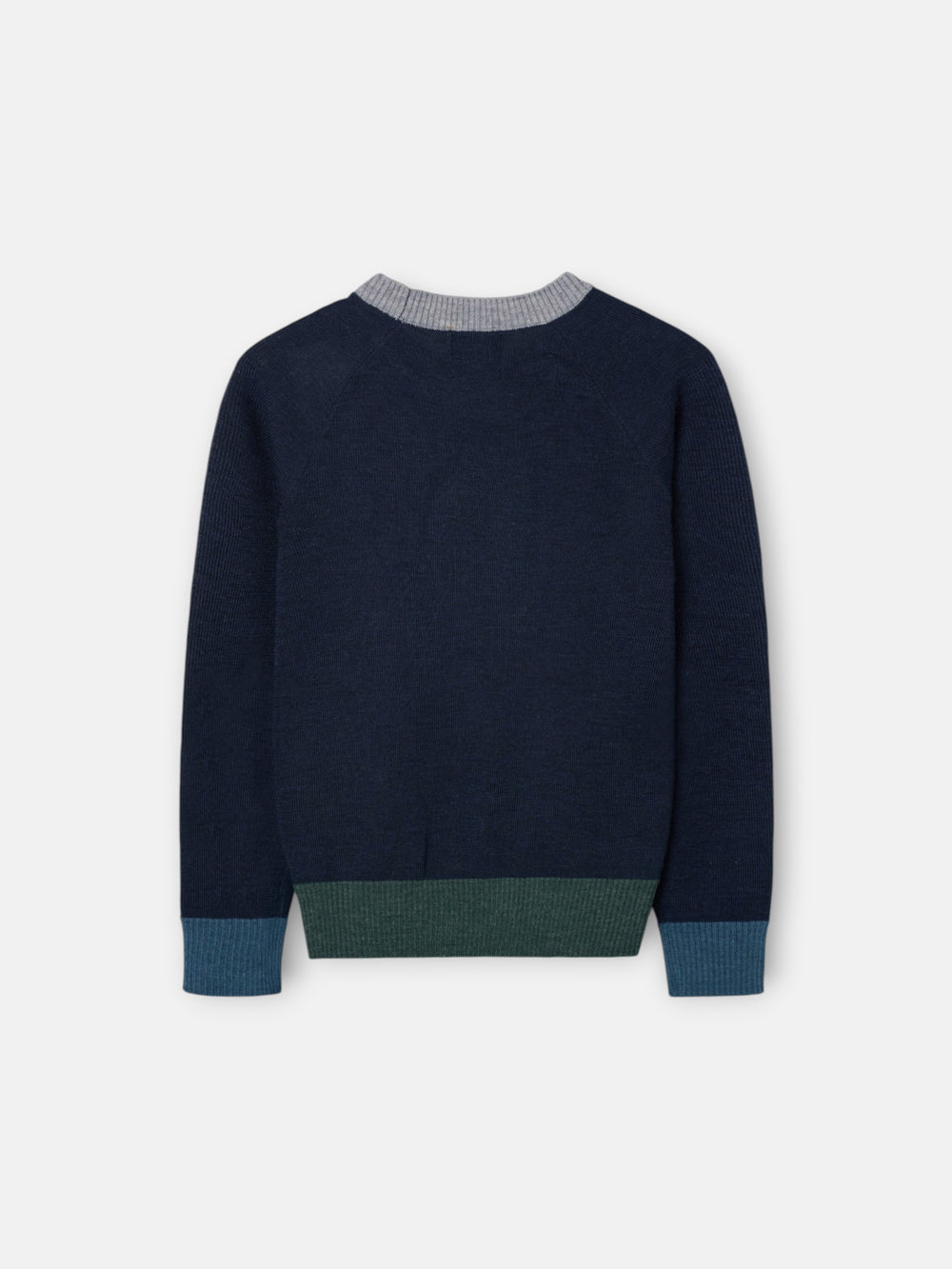 Jersey kids detalles colores marino