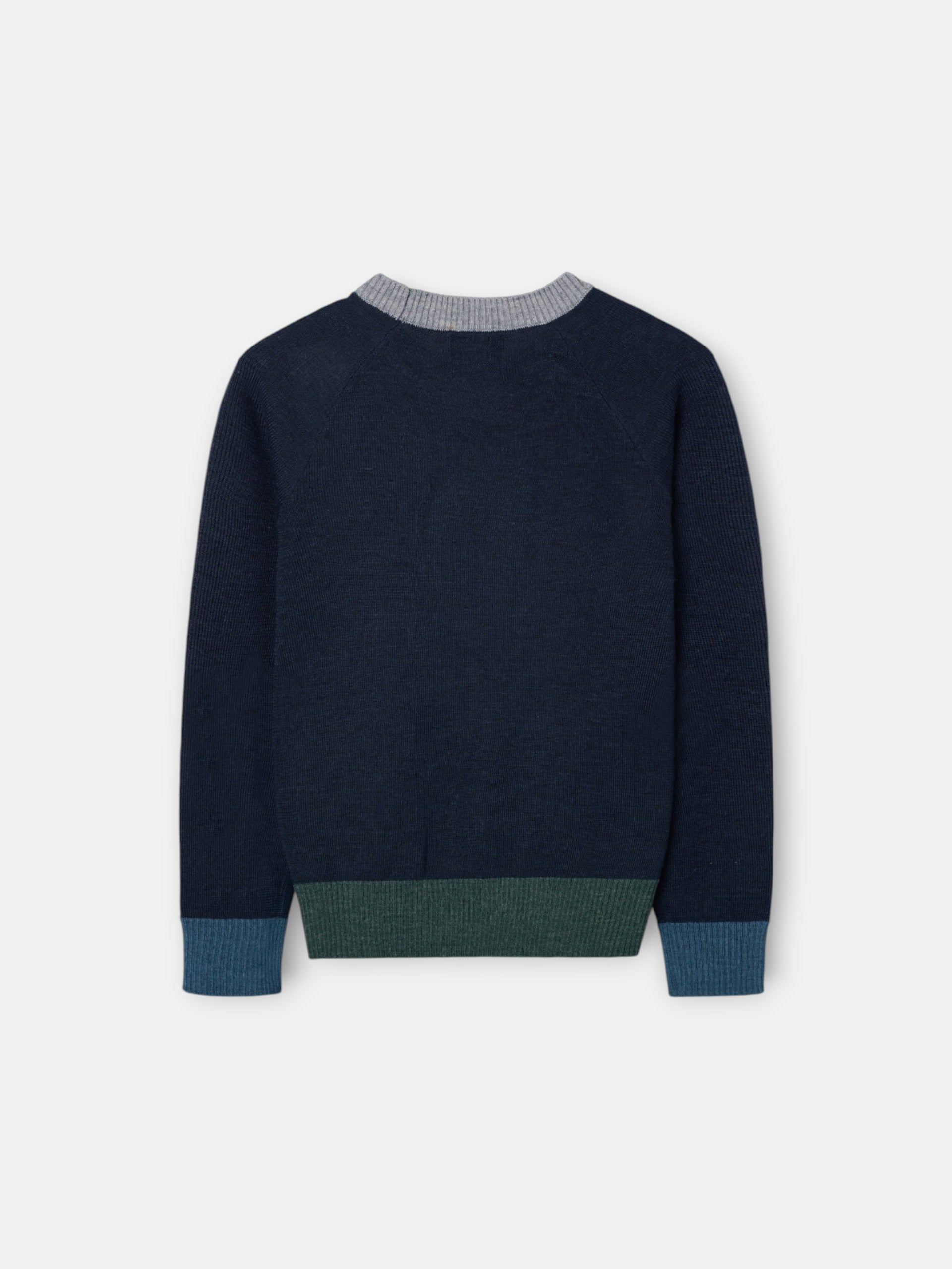 Jersey kids detalles colores marino