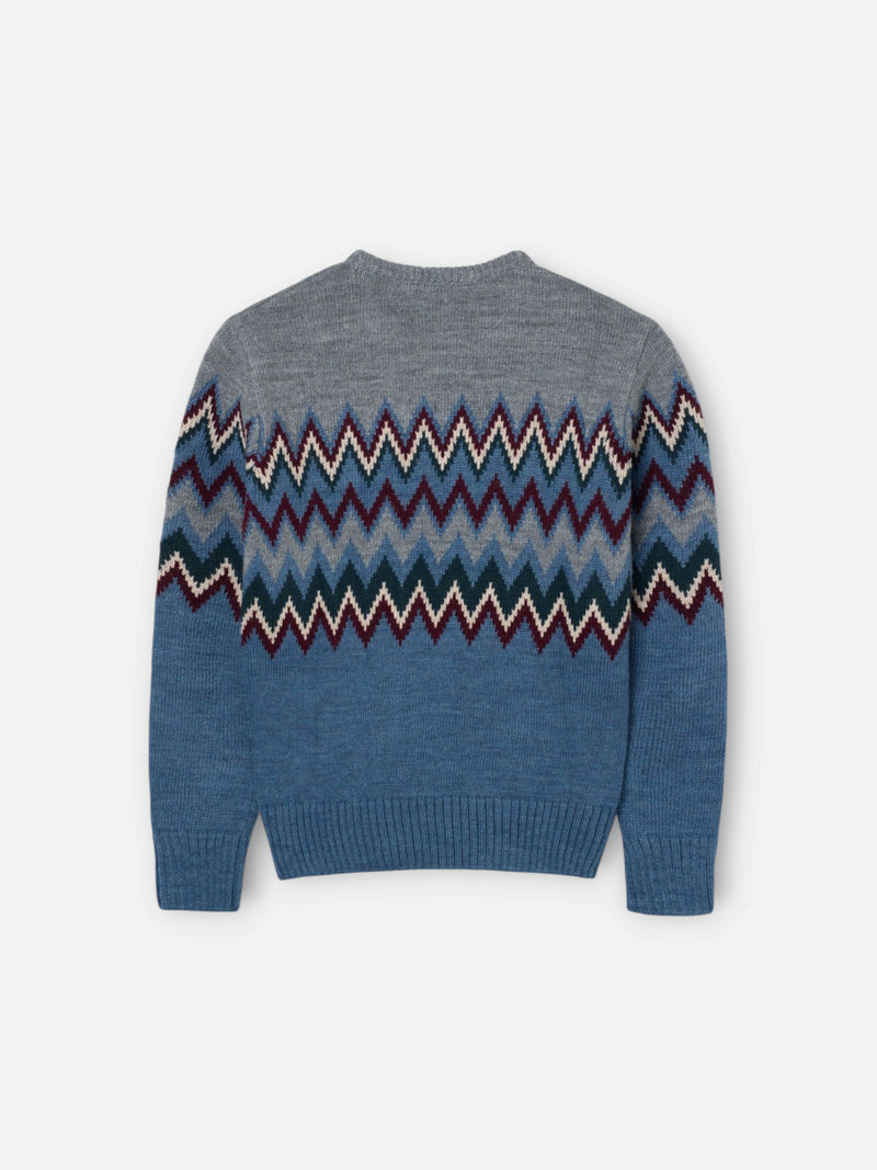 Jersey kids motivos azul indigo