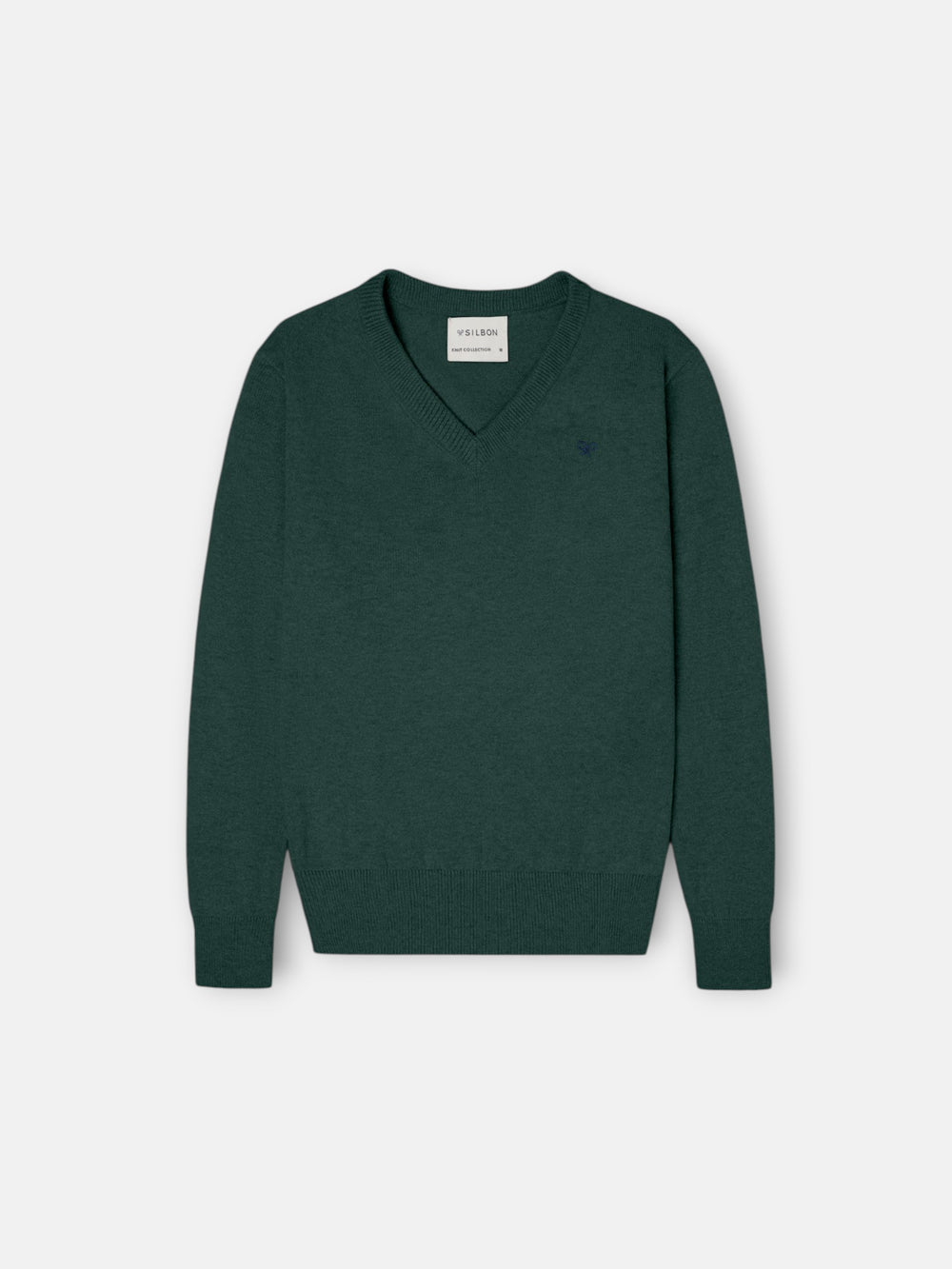 Jersey kids cuello pico verde