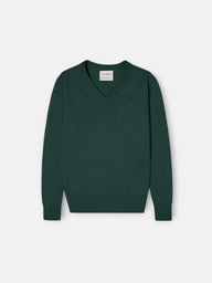 Jersey kids cuello pico verde